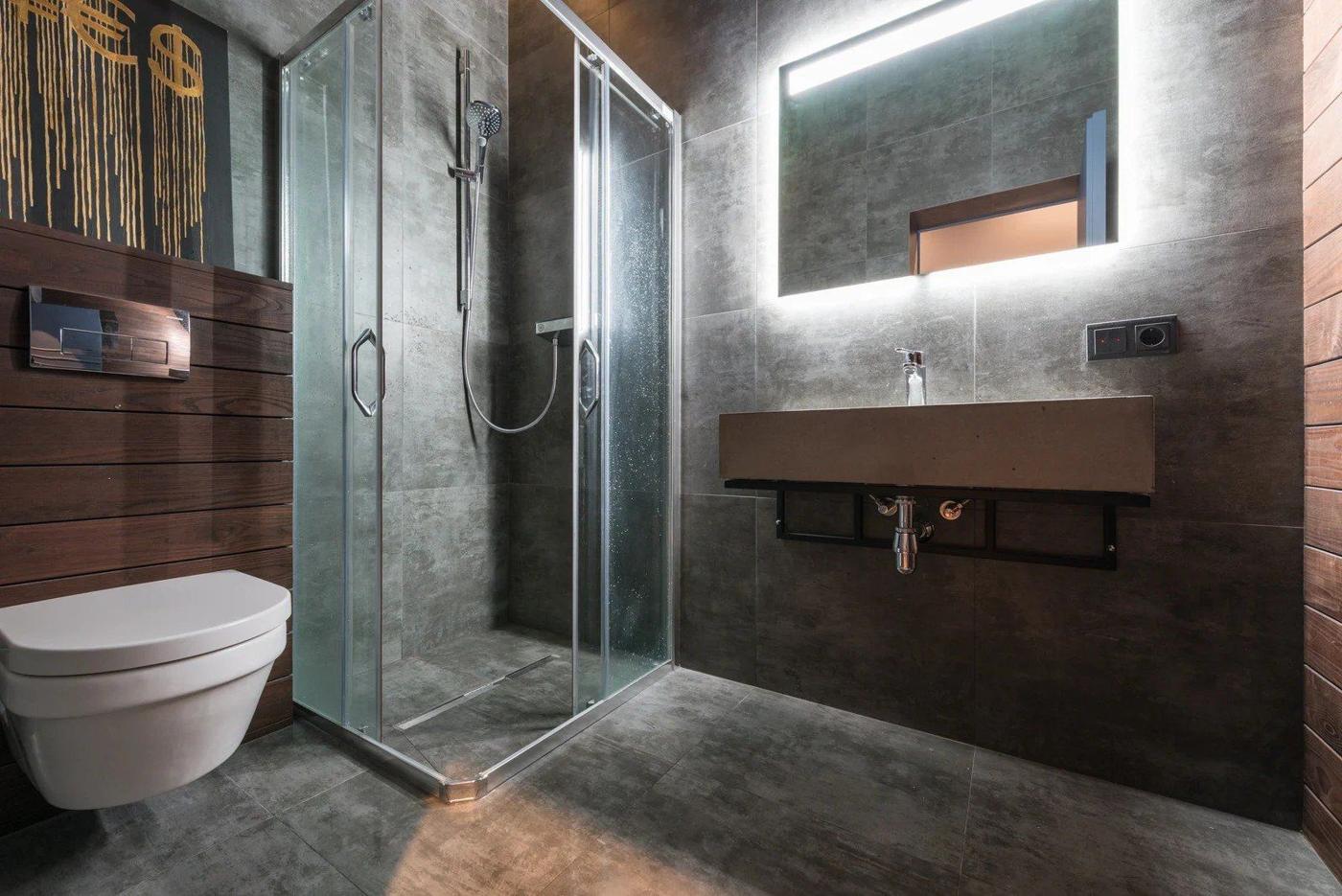 Powder room to master bath