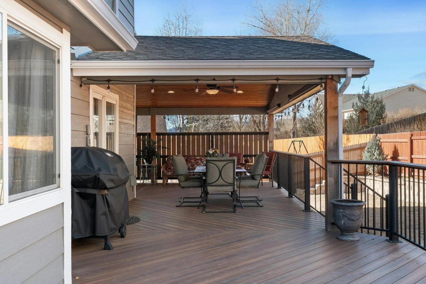 Covered deck
