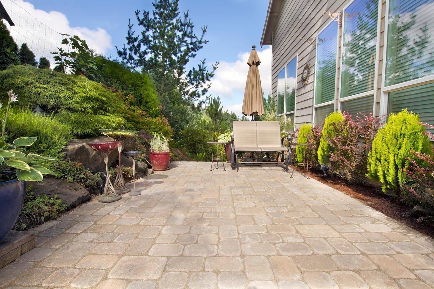 Paver walkway