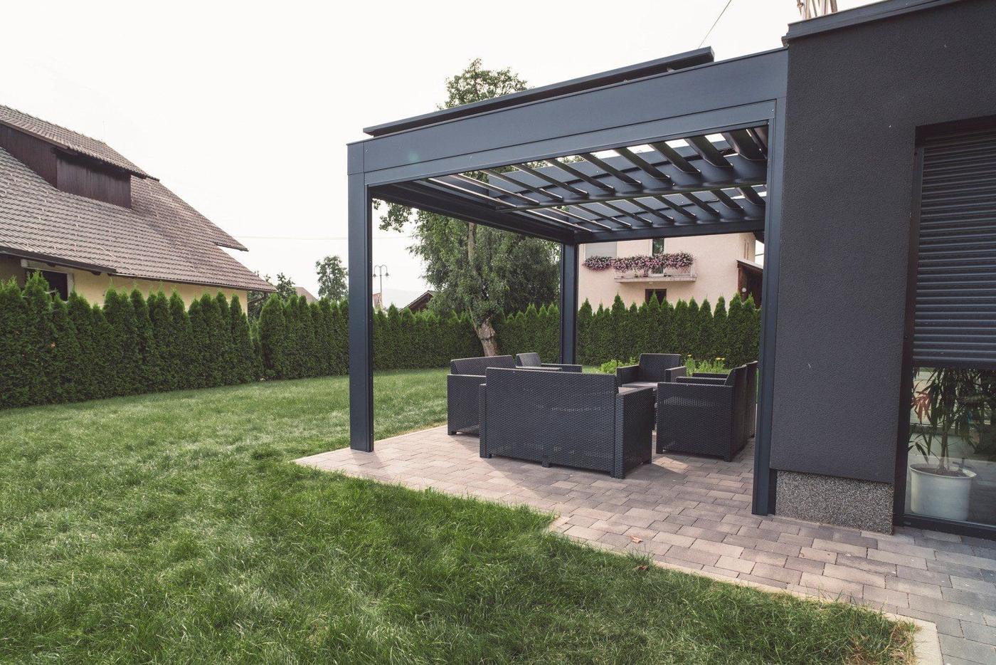 Modern pergola