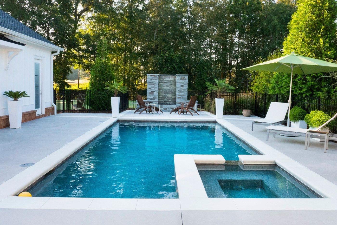 Backyard pool
